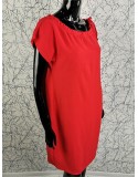 Moteriška suknelė su kišenėmis (raudona)