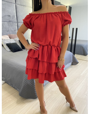 Moteriška raudona suknelė