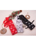 Moteriškos stilingos kalėdinės kojinės